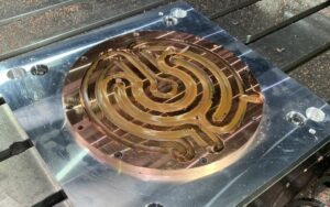 copper backing plate